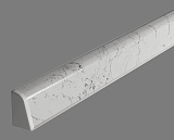 Плинтус TwinC 7402/S White Marble 32*4200 (7402/S пл)