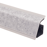 Плинтус Rehau 118 Семолина серая, 4,2 м  (2235/16311441004)