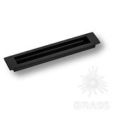 Ручка врезная современная классика, чёрный 160 мм (1229 160MP24)
