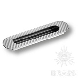 Ручка врезная современная классика, глянцевый хром 160 мм (1175 160MP02)
