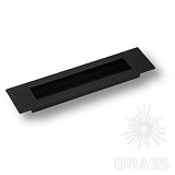 Ручка врезная современная классика, чёрный 160 мм (1176 160MP24)