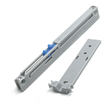 Доводчик для направляющих (2 толкателя, 2 планки, стопор) (DM-01-GR)