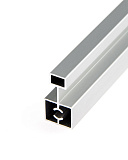 Средний горизонтальный профиль для узкой системы, хром матовый, 5,8 м (256P/SM)