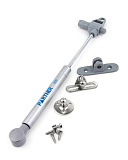 Газовый лифт для верхних шкафов с регулируемым доводчиком, 80N, цвет серый (GS003/80N/Ph/GR) Газовый лифт для верхних шкафов с регулируемым доводчиком, 80N, цвет серый (GS003/80N/Ph/GR)