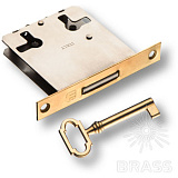 Замок мебельный врезной в комплекте с ключом  (01904)