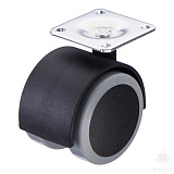 Сдвоенный ролик "LECCO" (мебельное колесо) (08.04.099-1)